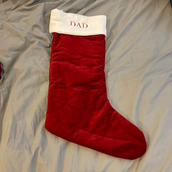 Pottery Barn Holiday Pottery Barn Custom Christmas Velvet Red